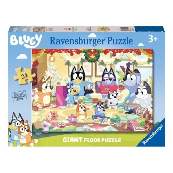 Παιδικό Puzzle Christmas with Bluey για 2+ Ετών 24pcs Ravensburger 03171