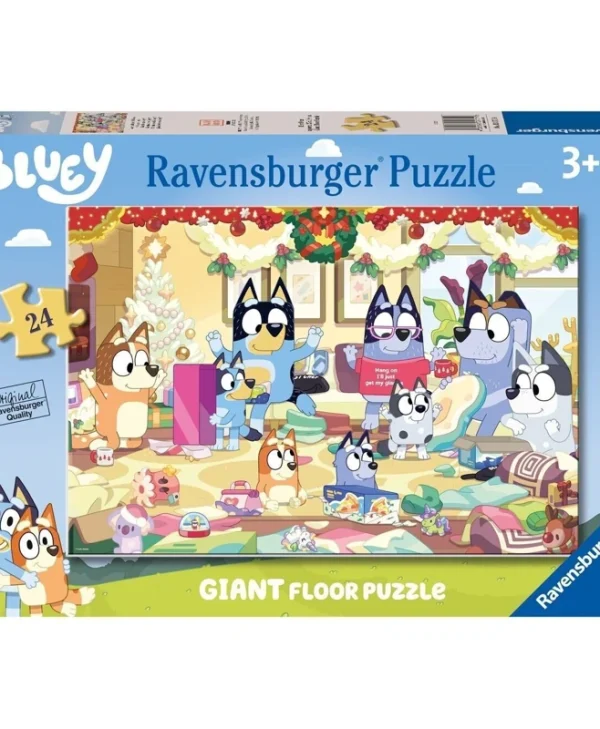 Παιδικό Puzzle Christmas with Bluey για 2+ Ετών 24pcs Ravensburger 03171