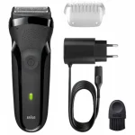 Braun Series 3 300S Περιστρεφόμενη Ξυριστική Μηχανή Προσώπου Επαναφορτιζόμενη 163305