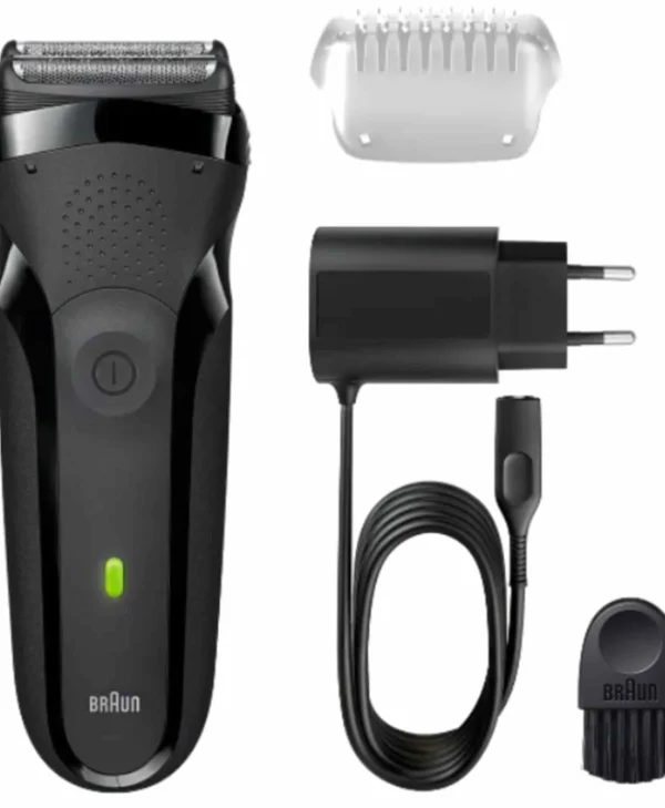 Braun Series 3 300S Περιστρεφόμενη Ξυριστική Μηχανή Προσώπου Επαναφορτιζόμενη 163305