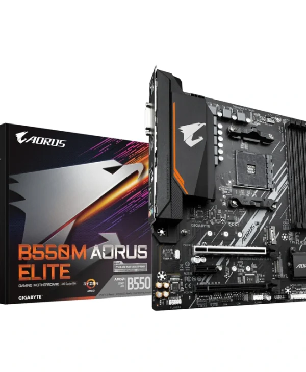 Gigabyte B550M Aorus Elite AX Wi-Fi Motherboard Micro ATX με AMD AM4 Socket B550M AORUS ELITE AX