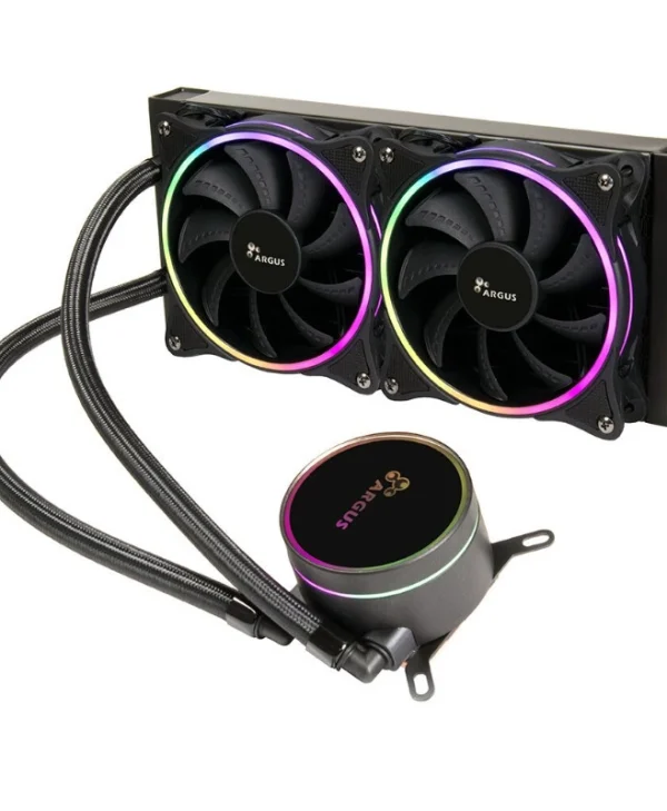 Inter-Tech Argus Iceman LC-240 Υδρόψυξη AIO CPU με 2 Ανεμιστήρες 120mm και RGB Φωτισμό 88885624