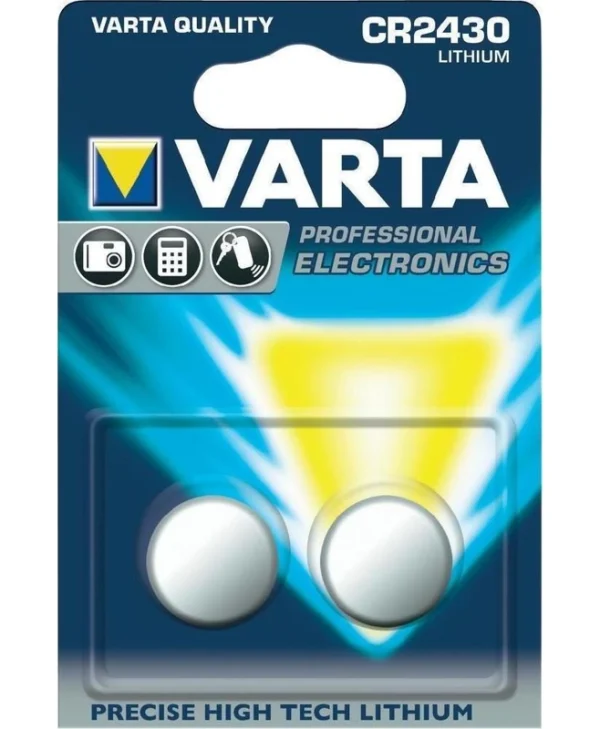 Varta Professional Electronics Μπαταρίες Λιθίου Ρολογιών CR2430 3V 2τμχ 06430101402