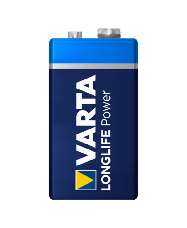 Varta Longlife Power Αλκαλικές Μπαταρίες 9V 2τμχ 04922121412