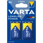 Varta Longlife Power Αλκαλικές Μπαταρίες 9V 2τμχ 04922121412 - Image 3