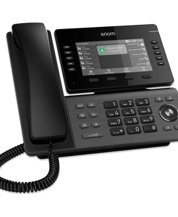 Snom D815W Ενσύρματο Τηλέφωνο IP Μαύρο 4691
