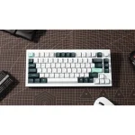 Keychron Q1H-P1 HE QMK Q1H-P1 Ασύρματο Gaming Μηχανικό Πληκτρολόγιο 75% με Gateron Double-Rail Magnetic Purple διακόπτες και RGB φωτισμό (Αγγλικό US) Λευκό - Image 5