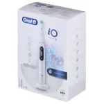 Oral-B Alabaster Series Io8 Ηλεκτρική Οδοντόβουρτσα με Αισθητήρα Πίεσης και Θήκη Ταξιδίου Λευκή iO8N - Image 8