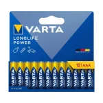 Varta Longlife Power Αλκαλικές Μπαταρίες AAA 1.5V 12τμχ 04903121782
