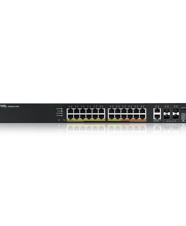 Zyxel Managed L3 PoE+ Switch με 24 Θύρες Gigabit (1Gbps) Ethernet και 4 SFP Θύρες XGS2220-30HP-EU0101F