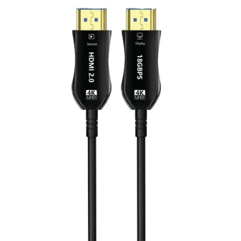 MediaRange HDMI 2.0 Premium High Speed 4K 60Hz HDR Cable HDMI male - HDMI male 15m Μαύρο MRCS223