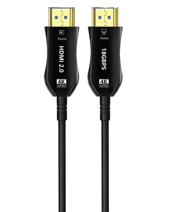 MediaRange HDMI 2.0 Premium High Speed 4K 60Hz HDR Cable HDMI male - HDMI male 15m Μαύρο MRCS223
