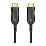 MediaRange HDMI 2.0 Premium High Speed 4K 60Hz HDR Cable HDMI male - HDMI male 15m Μαύρο MRCS223 - Image 3