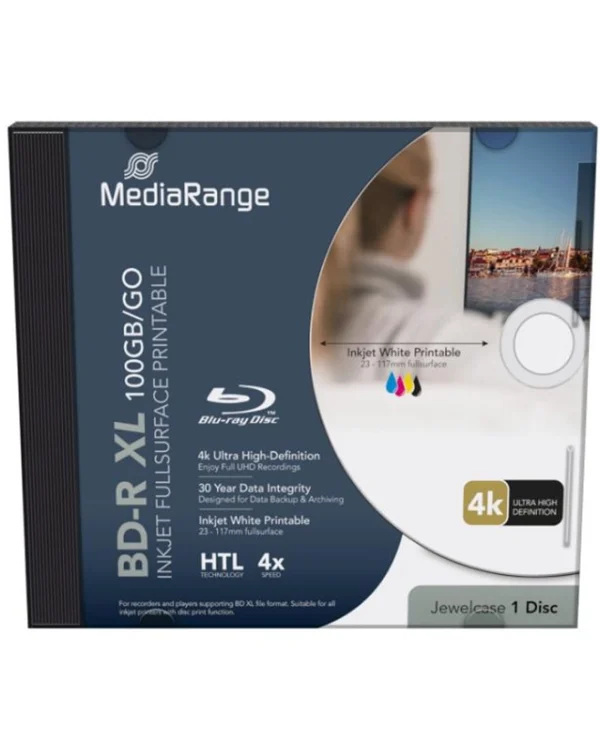 MediaRange Εγγράψιμο BD-R 4x 100GB 1τμχ MR520