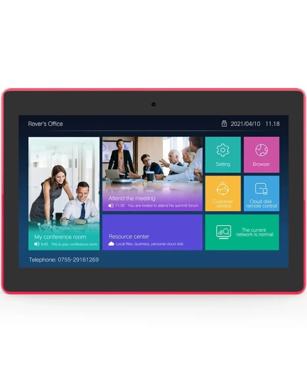 Allnet Conference Room Tablet Rgb Led 10 Inch Rk3288 Android 10 Nfc Rfid MT10RK3288A10PoENFC