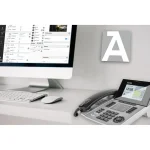 Agfeo Ενσύρματο Τηλέφωνο IP Μαύρο 6101632 - Image 2