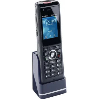 Agfeo Dect 65 IP Ασύρματο Τηλέφωνο IP Μαύρο 6101371