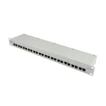 Allnet Patch Panel 12 Θυρών Γκρι ALL95112