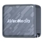 AVerMedia Φορτιστής Χωρίς Καλώδιο GaN με 2 Θύρες USB-A και 2 Θύρες USB-C 100W Power Delivery Μαύρος (GC313Pro) 61GC313PR0A4
