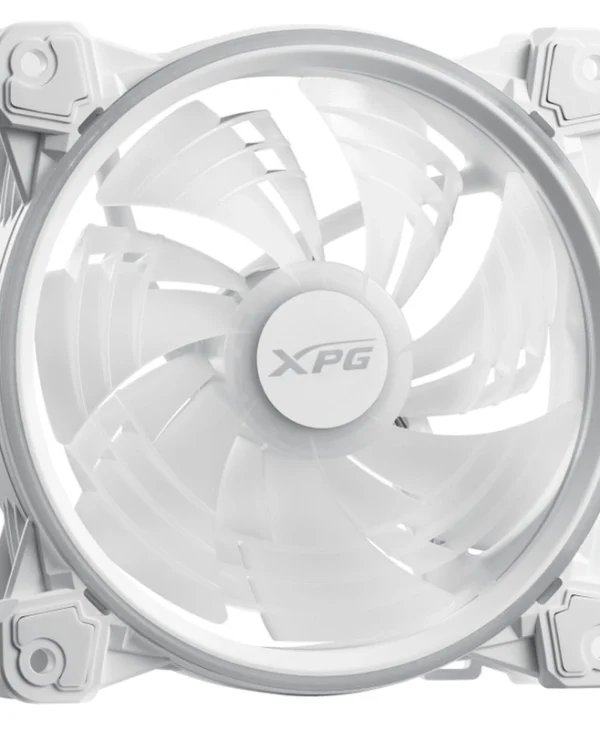 Adata Hurricane Case Fan 120mm (2000rpm / 61.5cfm) με ARGB Φωτισμό και Σύνδεση 4-Pin PWM Λευκό 75261278