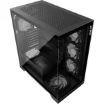 Adata Invader X Gaming Full Tower Κουτί Υπολογιστή με Πλαϊνό Παράθυρο Μαύρο INVADERXMT-BKCWW - Image 2