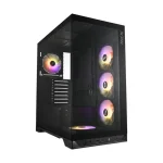 Adata Invader X Gaming Full Tower Κουτί Υπολογιστή με Πλαϊνό Παράθυρο Μαύρο INVADERXMT-BKCWW - Image 4