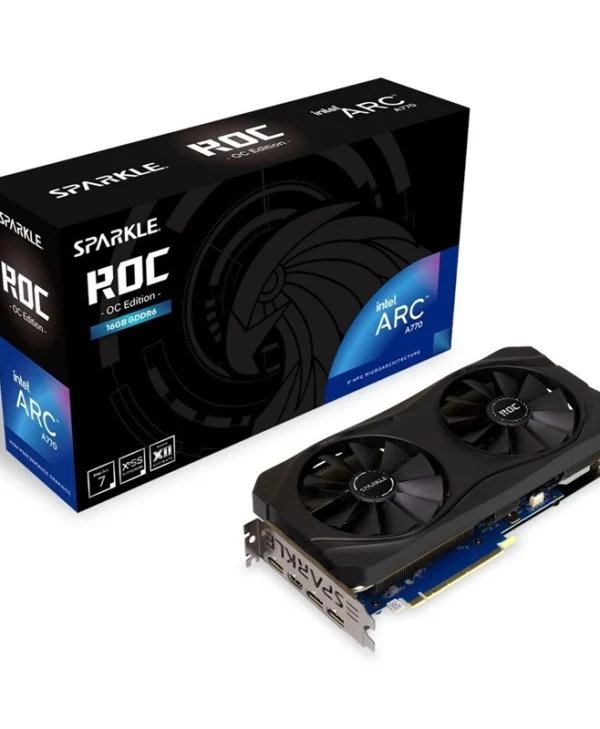 Sparkle ARC A770 16GB GDDR6 ROC Κάρτα Γραφικών SA770R-16GOC