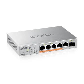 Zyxel XMG-105HP Unmanaged L2 PoE+ Switch με 5 Θύρες Ethernet XMG-105HP-EU0101F