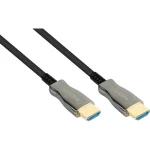 Python HDMI 2.1 Ultra High Speed 48Gbps 4K 120Hz HDR VRR Cable HDMI male - HDMI male 15m Μαύρο AOC-H21015