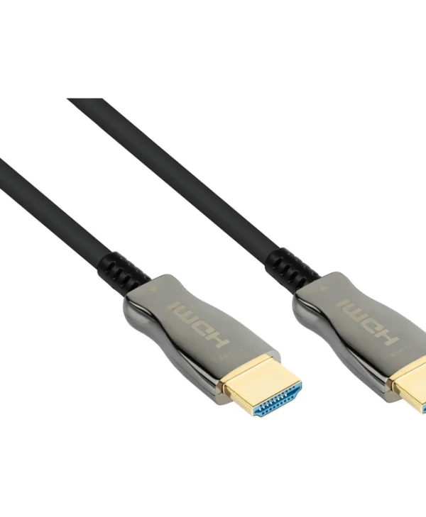 Python HDMI 2.1 Ultra High Speed 48Gbps 4K 120Hz HDR VRR Cable HDMI male - HDMI male 15m Μαύρο AOC-H21015