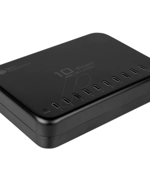 Goodconnections Hub 10 Θυρών USB 3.2 με σύνδεση USB-C / USB-A / Ethernet Γκρι PCA-D007S