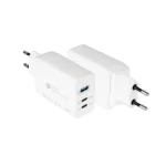 Good Connections Φορτιστής Χωρίς Καλώδιο GaN με Θύρα USB-A και 2 Θύρες USB-C 65W Power Delivery / Quick Charge 4+ Πολύχρωμος PCA-W007W - Image 4