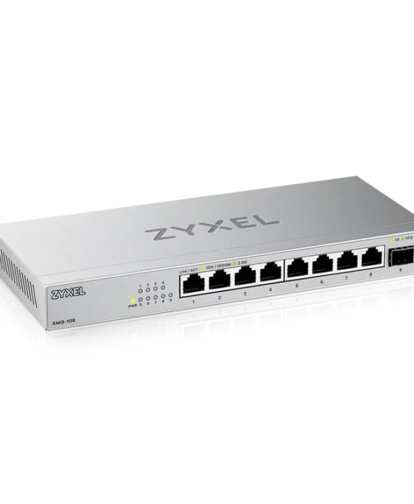 Zyxel XMG-108 Unmanaged L2 Switch με 8 Θύρες Ethernet και 1 SFP Θύρα XMG-108-ZZ0101F