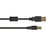 Alcasa Regular USB 2.0 to micro USB Cable Μαύρο 3m 1τμχ GC-M0082 - Image 2