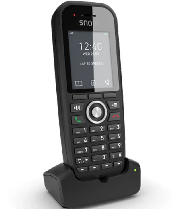 Snom Dect M30 Ασύρματο Τηλέφωνο IP Μαύρο 4607