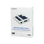 LogiLink WZ0010 Tester Καλωδίων Δικτύου RJ45 / RJ12 / RJ11 - Image 4