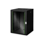 Digitus Unique Επιτοίχια Καμπίνα Rack 16U 60x60x82cm Μαύρο 16U-6/6-SW DN-19 16U-6/6-SW