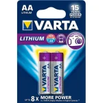 Varta Ultra Μπαταρίες Λιθίου AA 1.5V Μιας Χρήσης (High Performance) 2τμχ 06106301402 - Image 4