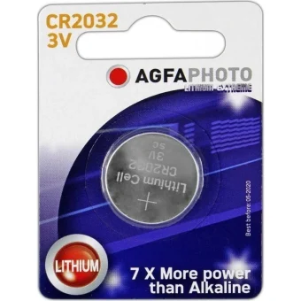 AgfaPhoto Μπαταρία Λιθίου Ρολογιών CR2032 3V 1τμχ 150-803432