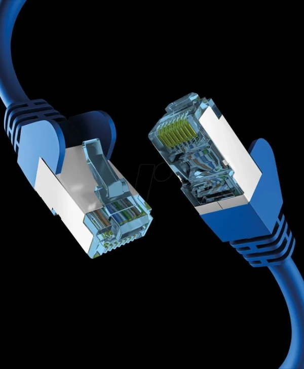 EFB U/UTP Cat.7 (10Gbps) Καλώδιο Δικτύου Ethernet 5m Μπλε EC020200211
