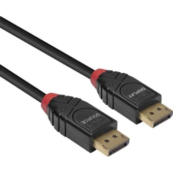 Lindy Cable DisplayPort male - DisplayPort male 5m Μαύρο (41167)