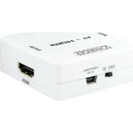 Αντάπτορας Hdmi Schwaiger 3 X Cinch Buchse > 1 X Buchse Full Hd 1080p HDMRCA01513 - Image 3