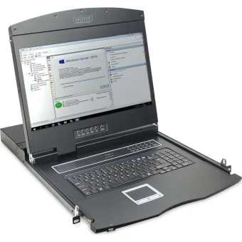 Aten KVM Switch Digitus Console 19" 1HE TFT DS-72211-3GE