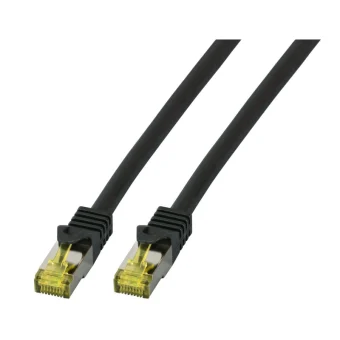 EFB U/UTP Cat.7 (10Gbps) Καλώδιο Δικτύου Ethernet 7.5m Μαύρο MK7001.7,5B