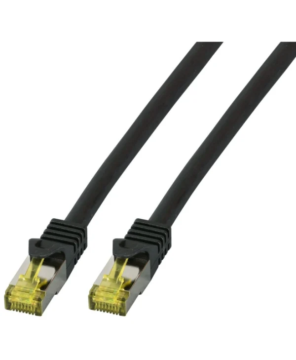 EFB U/UTP Cat.7 (10Gbps) Καλώδιο Δικτύου Ethernet 7.5m Μαύρο MK7001.7,5B
