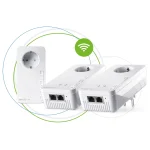Devolo Magic 2 WiFi Next Multiroom Kit (DE) Powerline Τριπλό για Ασύρματη Σύνδεση Wi‑Fi 5 με Passthrough Πρίζα και 2 Θύρες Gigabit Ethernet 8625