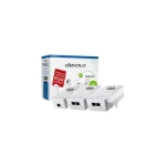 Devolo Magic 2 WiFi Next Multiroom Kit (DE) Powerline Τριπλό για Ασύρματη Σύνδεση Wi‑Fi 5 με Passthrough Πρίζα και 2 Θύρες Gigabit Ethernet 8625 - Image 3