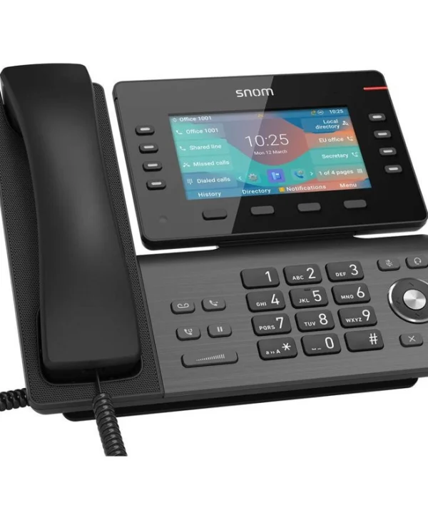 Snom D862 Ενσύρματο Τηλέφωνο IP Μαύρο 4535