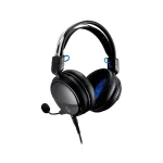 Audio Technica ATH-GL3 Over Ear Gaming Headset με σύνδεση 3.5mm for PC ATH-GL3bk - Image 2