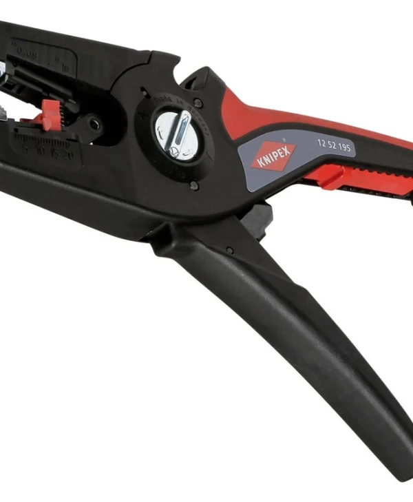 Knipex Αυτόματος Απογυμνωτής Καλωδίων με Κόφτη και Μήκος 195mm 12 52 195